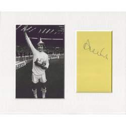 Alan Clarke signed genuine signature autograph display AFTAL