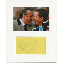 Alan Curbishley signed genuine signature autograph display UACC RD AFTAL