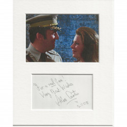 Alan Curtis signed genuine signature autograph display AFTAL