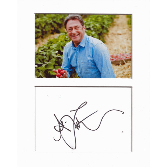 Alan Titchmarsh signed genuine signature autograph display UACC RD MANUSCRIPT SOCIETY