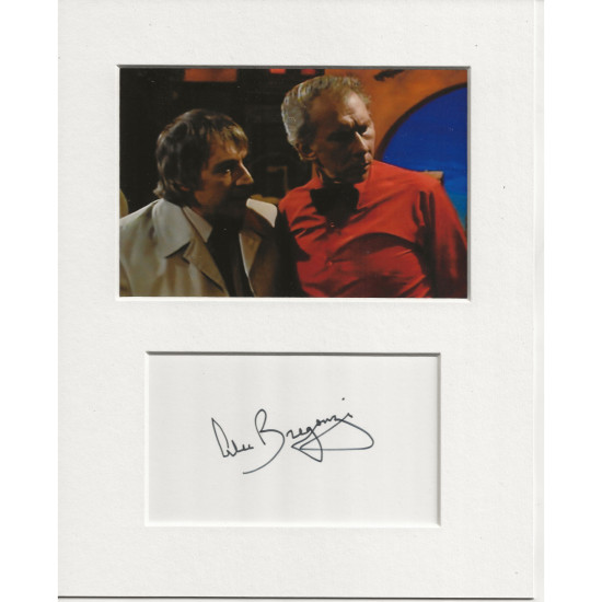 Alec Bregonzi signed genuine signature autograph display UACC RD AFTAL