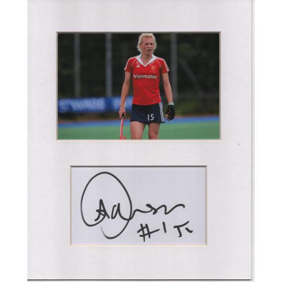 Alex Danson signed genuine signature autograph display UACC RD MANUSCRIPT SOCIETY