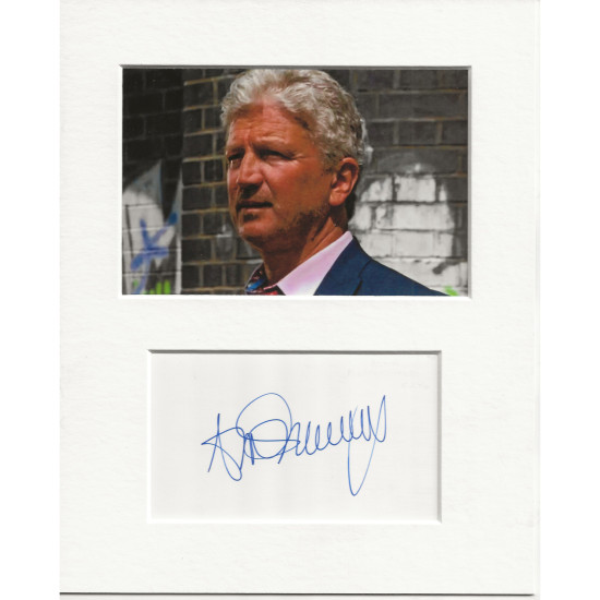 Alex McSweeney signed genuine signature autograph display UACC RD AFTAL