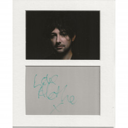 Alex Zane signed genuine signature autograph display UACC RD AFTAL