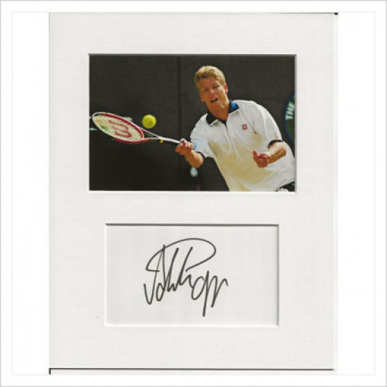 Alexander Popp signed genuine signature autograph display AFTAL