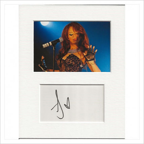 Alexis Jordan signed genuine signature autograph display AFTAL