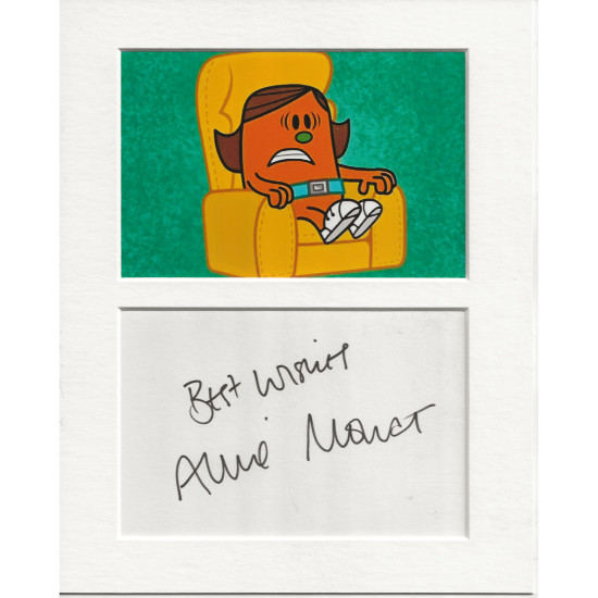 Aline Mowat signed genuine signature autograph display UACC RD MANUSCRIPT SOCIETY