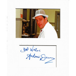 Andrew Dunn signed genuine signature autograph display UACC RD MANUSCRIPT SOCIETY