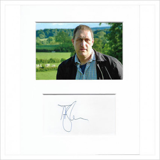 Andy Lane signed genuine signature autograph display AFTAL