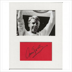 Ann Jones signed genuine signature autograph display AFTAL