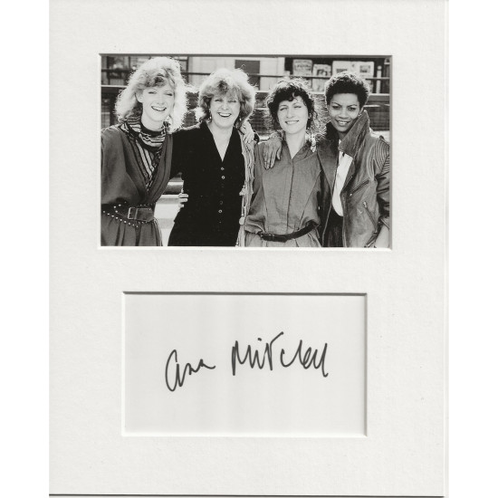 Ann Mitchell signed genuine signature autograph display UACC RD AFTAL