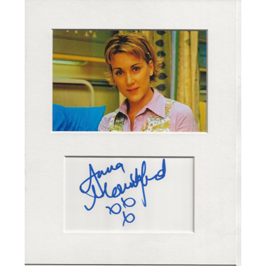 Anna Mountford signed genuine signature autograph display UACC RD MANUSCRIPT SOCIETY