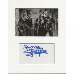 Anne Gwynne signed genuine signature autograph display AFTAL