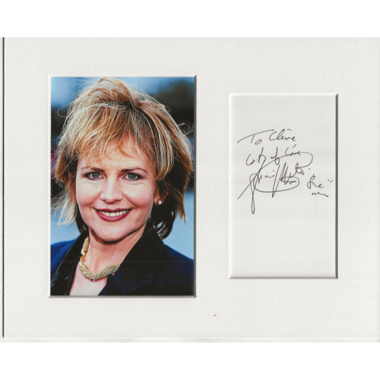 Annie Miles signed genuine signature autograph display UACC RD MANUSCRIPT SOCIETY
