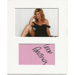Anthea Turner signed genuine signature autograph display UACC RD AFTAL