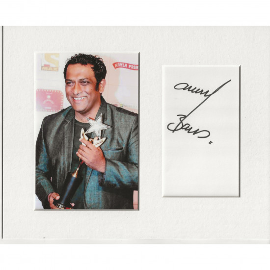 Anurag Basu signed genuine signature autograph display UACC RD AFTAL