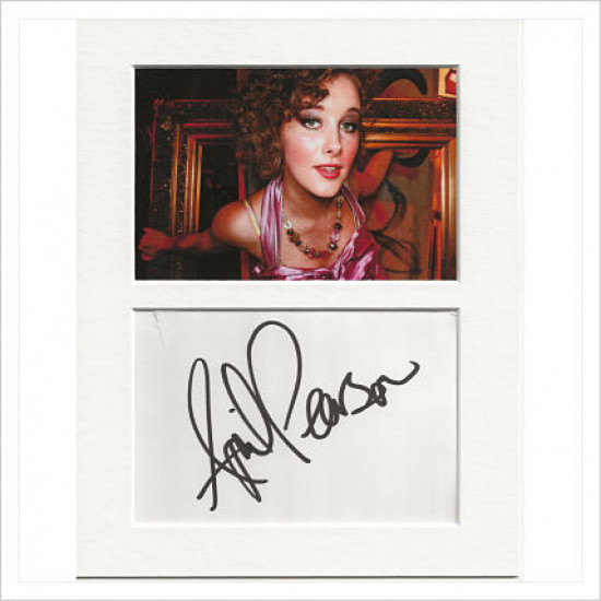  April Pearson signed genuine signature autograph display UACC RD