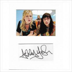 Ashley Jensen signed genuine signature autograph display AFTAL