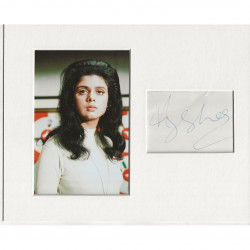 Ayshea Brough signed genuine signature autograph display AFTAL