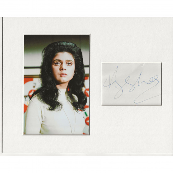 Ayshea Brough signed genuine signature autograph display AFTAL