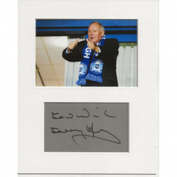 Barry Fry signed genuine signature autograph display UACC RD AFTAL