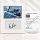 Ben Ainsley signed genuine signature autograph display UACC RD MANUSCRIPT SOCIETY