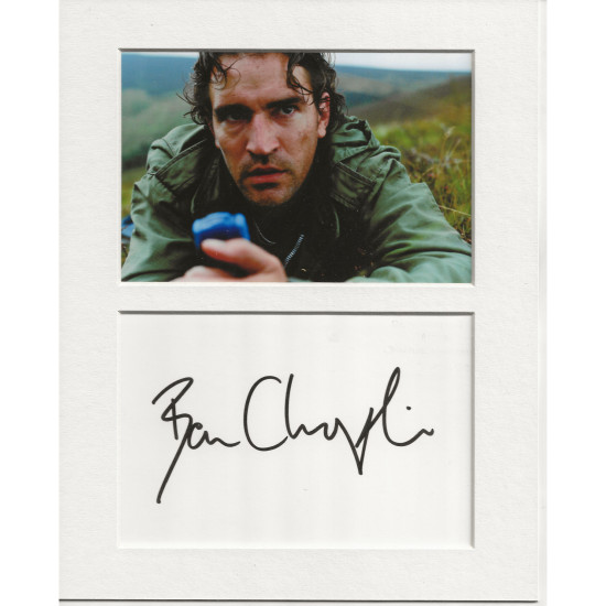 Ben Chaplin signed genuine signature autograph display UACC RD AFTAL