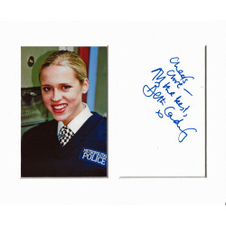 Beth Cordingly signed genuine signature autograph display UACC RD MANUSCRIPT SOCIETY