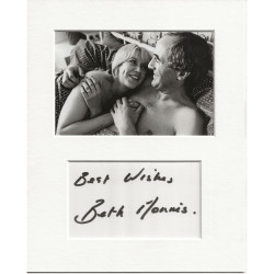 Beth Morris signed genuine signature autograph display UACC RD AFTAL
