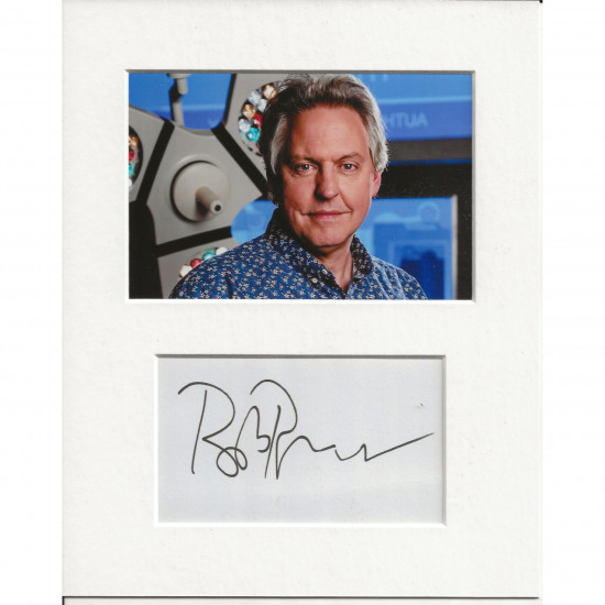 Bob Barrett signed genuine signature autograph display AFTAL