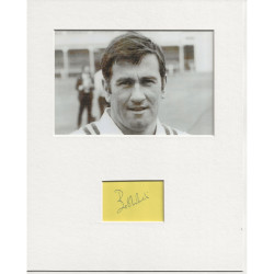 Bob White signed genuine signature autograph display UACC RD AFTAL