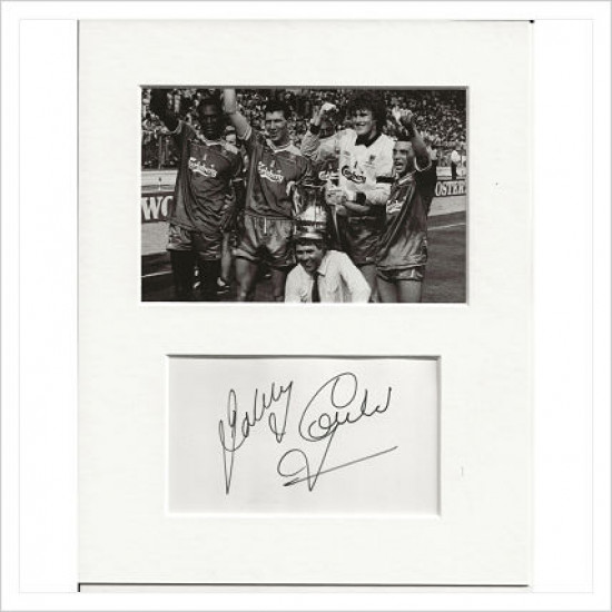 Bobby Gould signed genuine signature autograph display AFTAL
