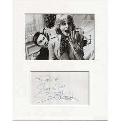 Burt Kwouk signed genuine signature autograph display AFTAL