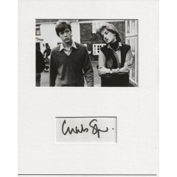 Charles Spencer signed genuine signature autograph display UACC RD AFTAL