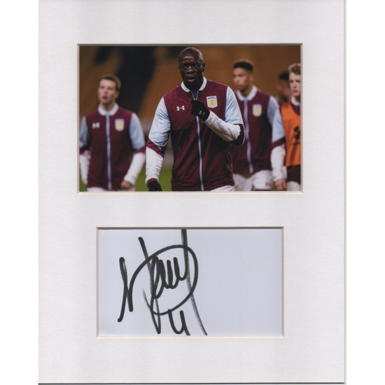 Christopher Samba signed genuine signature autograph display UACC RD MANUSCRIPT SOCIETY