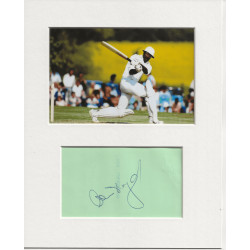 Clive Lloyd signed genuine signature autograph display UACC RD AFTAL