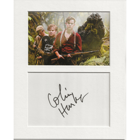 Colin Hanks signed genuine signature autograph display UACC RD AFTAL