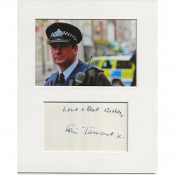 Colin Tarrant signed genuine signature autograph display AFTAL