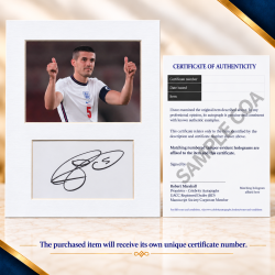 Conor Coady signed genuine signature autograph display UACC RD MANUSCRIPT SOCIETY