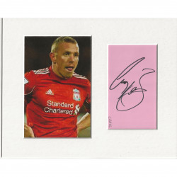 Craig Bellamy signed genuine signature autograph display AFTAL