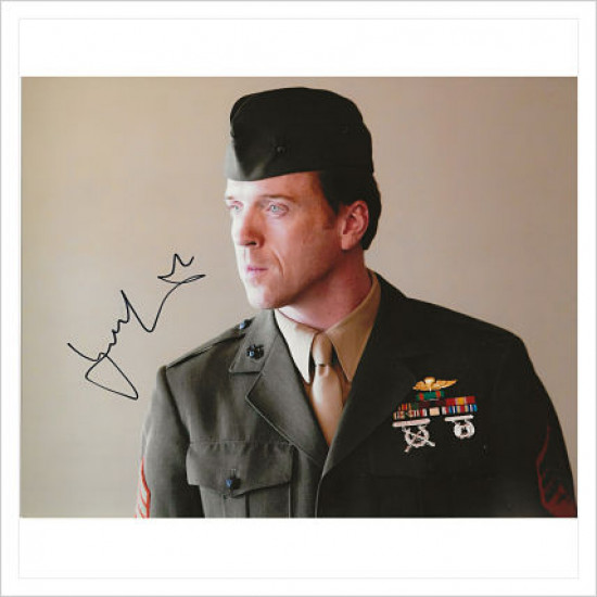 Damian Lewis signed genuine signature autograph photo AFTAL