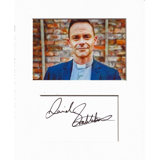 Daniel Brocklebank signed genuine signature autograph display UACC RD MANUSCRIPT SOCIETY
