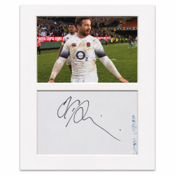 Danny Cipriani signed genuine signature autograph display UACC RD MANUSCRIPT SOCIETY