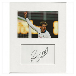 Darren Anderton signed genuine signature autograph display AFTAL