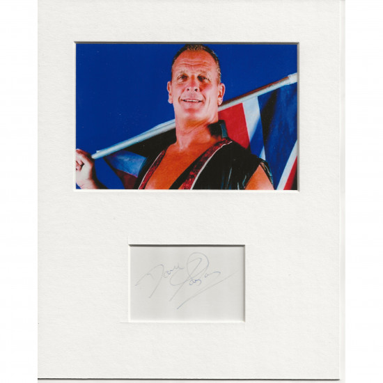 Dave Taylor signed genuine signature autograph display AFTAL