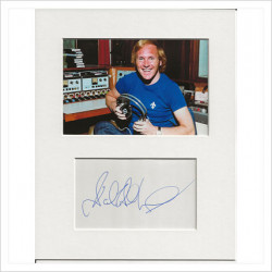 David Hamilton signed genuine signature autograph display AFTAL