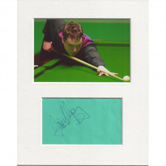 David Gray signed genuine signature autograph display AFTAL