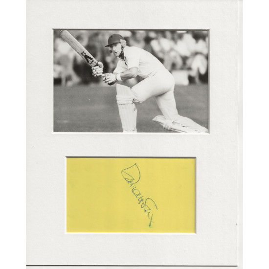 David Hughes signed genuine signature autograph display UACC RD AFTAL