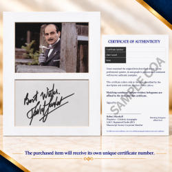 David Sucet signed genuine signature autograph display UACC RD MANUSCRIPT SOCIETY