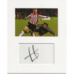 Dennis Rommedahl signed genuine signature autograph display AFTAL